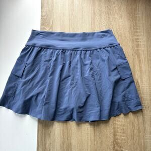 Aerie Offline Women’s Pleated Athletic Skort Size Large Blue